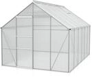 Vitavia Gew&auml;chshaus Merkur 9900 inkl. 2 Dachfenstern - 9,9 m&sup2; -Alu-blank...