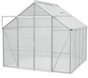 Vitavia Gew&auml;chshaus Mars 6700 inkl. 2 Dachfenstern - 6,7 m&sup2; -Alu-blank...