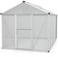 Vitavia Gew&auml;chshaus Zeus 10000 inkl. 2 Dachfenstern - 10,0 m&sup2; -Alu-blank