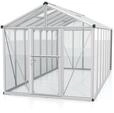 Vitavia Gew&auml;chshaus Zeus 13800 inkl. 3 Dachfenstern - 13,8 m&sup2; -ESG 3 mm mit