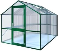 KGT Gew&auml;chshaus Rose Typ III-moosgr&uuml;n-2,33 x 3,23 m