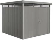 Biohort Ger&auml;tehaus HighLine mit Einzelt&uuml;r-275 x 275 cm (Gr. H 4)-quarzgrau-metallic