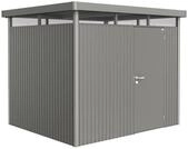 Biohort Ger&auml;tehaus HighLine mit Einzelt&uuml;r-275 x 235 cm (Gr. H 3)-quarzgrau-metallic