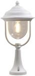 Konstsmide Sockelleuchte Parma, matt weiss, klares Acrylglas (7224-250)