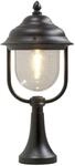 Konstsmide Sockelleuchte Parma, matt schwarz, klares Acrylglas (7224-750)