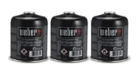 Weber Gaskartusche 3er-Pack (3 x 445 g)