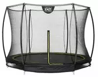 Exit Silhouette Bodentrampolin mit Sicherheitsnetz-&Oslash; 305 cm