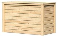 Karibu Hochbeet 1 - 460 l Fassungsverm&ouml;gen 19 mm Wandst&auml;rke-naturbelassen