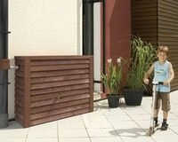Graf Garantia Woody Wandtank-dunkles Holz