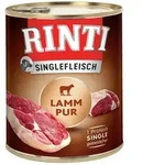 RINTI Singlefleisch 800g Dose Hundenassfutter 6 x 800 Gramm Lamm pur