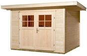 Weka Gartenhaus 179 - 28 mm-Gartenhaus 179 Gr. 3 (295 x 240 cm)-naturbelassen -...
