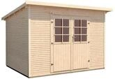 Weka Gartenhaus 219 wekaLine - 28 mm-Gartenhaus 219 Gr. 3 (295 x 300 cm) - 50 %