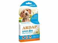 ARDAP 77300, ARDAP Spot-on gegen Ungeziefer 3 x 1 ml für Hunde unter 10 Kilogramm
