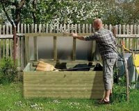 Weka 19 mm Garten- und Terrassentruhe in Elementbauweise