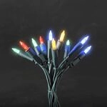 Konstsmide Weihnachtsbeleuchtung LED Minilichterkette 35 bunte Dioden 230V-...