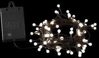 Konstsmide Weihnachtsbeleuchtung LED Globelichterkette 80 warmwei&szlig;e runde Dioden