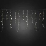 Konstsmide Weihnachtsbeleuchtung LED Eisregenvorhang 200 warmwei&szlig;e Dioden