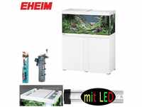 EHEIM 613043, EHEIM vivaline 180 LED Aquarium mit Unterschrank weiß
