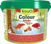 Tetra Pond Color Sticks Teichfischfutter 10 Liter