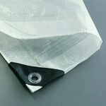 Noor Gewebeplane Hobby 120g/m&sup2; Wei&szlig; 4x6 m