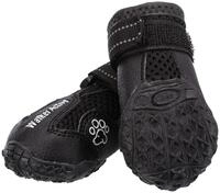TRIXIE Pfotenschutz Walker Active schwarz (2 St&uuml;ck) Gr&ouml;&szlig;e S - M