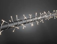 Konstsmide Weihnachtsbeleuchtung Microlight Lichterkette 80 klare Birnen