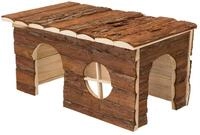 TRIXIE Haus Jerrik, Zwergkaninchen, Rindenholz, 40 &times; 20 &times; 23 cm