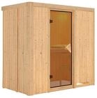 Karibu Sauna Variado mit Fronteinstieg 68 mm-Ohne Ofen