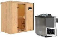 Karibu Sauna Variado 68mm-9kW Bio-Kombiofen inkl.Steuerger&auml;t