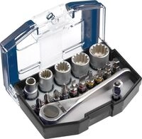 kwb Bit-Box 17-tlg m. G&uuml;rtelclip 118900