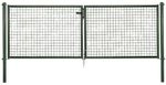 Alberts&reg; Wellengitter-Doppeltor Breite 4004 mm, gr&uuml;n, H&ouml;he 1500 mm