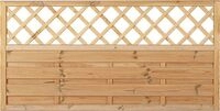 T&J Maxi Massivzaun Ranki 180 x 90 cm