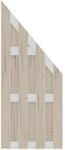TraumGarten JUMBO WPC Anschluss sand - Aluminium