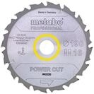 Metabo S&auml;geblatt "power cut wood - professional"230x2,6/1,8x30Z24 WZ 20&deg;