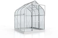 Vitavia Gew&auml;chshaus Orion 3800 inkl. 1 Dachfenster - 3,8 m&sup2;-Alu-blank eloxiert