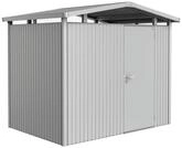 Biohort Ger&auml;tehaus Panorama mit Einzelt&uuml;r-silber-metallic-273 x 198 cm (Gr. P 2