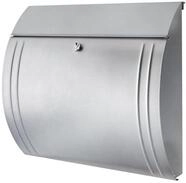 Burg W&auml;chter Briefkasten Modena Silber 857 Si