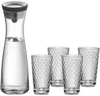 WMF Wasserkaraffe und 4 Gl&auml;ser