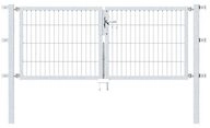 Alberts&reg; Doppeltor Flexo,fvz.anth Kst.b.RAL 7016,li.BxH1000+2000x1000,PF80x80/1700mm