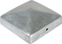 T&J Pfostenabdeckung Metall Pyramidenform Feuerverzinkt 90 x 90 mm