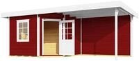 Weka Designhaus 213 B 540 x 240 cm Gr.1 schwedenrot - 50 % Rabatt auf...