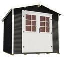 Weka Gartenhaus 218 wekaLine - 28 mm-301 x 295 cm (Gr. 4)-anthrazit - 50 % Rabatt auf