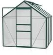 Vitavia Gew&auml;chshaus Venus 3800 inkl. 1 Dachfenster - 3,8 m&sup2; -dunkelgr&uuml;n-4 mm