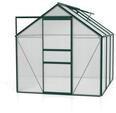 Vitavia Gew&auml;chshaus Calypso 4400 inkl. 1 Dachfenster - 4,4 m&sup2; -dunkelgr&uuml;n-4...