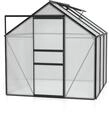 Vitavia Gew&auml;chshaus Venus 3800 inkl. 1 Dachfenster - 3,8 m&sup2;-schwarz-6 mm