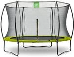 EXIT Silhouette Trampolin mit Sicherheitsnetz-&Oslash; 305 cm-gr&uuml;n