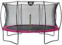 EXIT Silhouette Trampolin mit Sicherheitsnetz-&Oslash; 366 cm-rosa