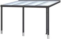 Skan Holz Aluminium Terrassen&uuml;berdachung Garda Breite 434 cm-434 x 307 cm (Gr.