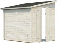 Palmako Ger&auml;tehaus Mia 3,6 m&sup2; - 16 mm naturbelassen