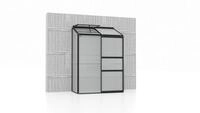 Vitavia Gew&auml;chshaus Styx/Ida 900 inkl. 1 Dachfenster - 0,9 m&sup2; 4 mm